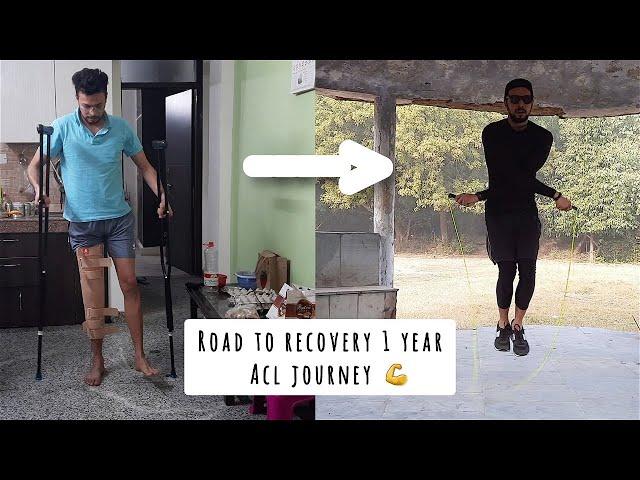 ACL Journey | Road To Recovery | 1 year After ACL Surgery | Fitness Motivation