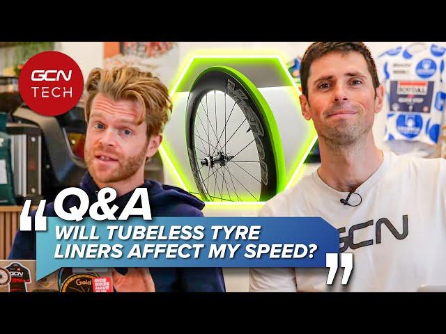 Are Tubeless Tyre Liners SLOWING You Down? | GCN Tech Clinic