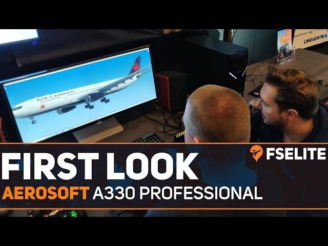 FSElite First Look: Hands on with Aerosoft A330 Professional