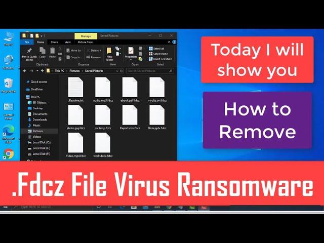 Fdcz Virus (.Fdcz Files) Ransomware Removal + Decrypt Files