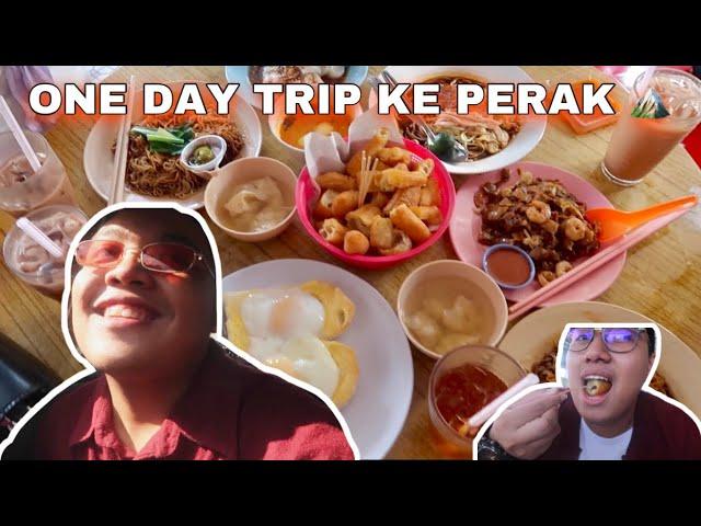 LAST MINUTE PLAN, ONE DAY TRIP TO IPOH PERAK ! SEDIH TAK DAPAT MAKAN NASI GANJA 