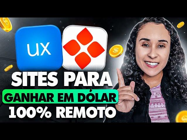 5 Sites De TRABALHO REMOTO Que Paga Em Dólar Para Iniciantes (Sem Experiência)