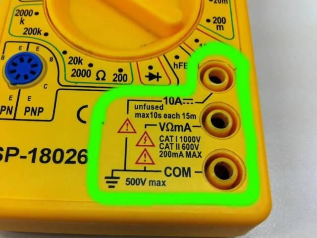 Multimeter Anleitung