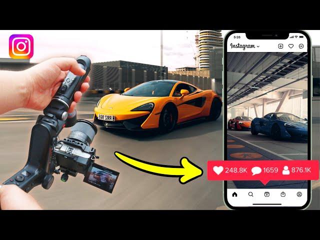 5 Tips for Shooting VIRAL Car Reels!