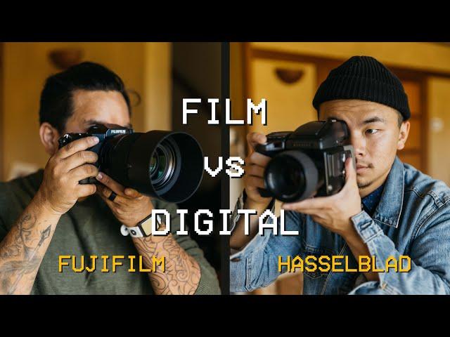 2 Photographers Shoot the Same Model: Medium Format Film vs Digital