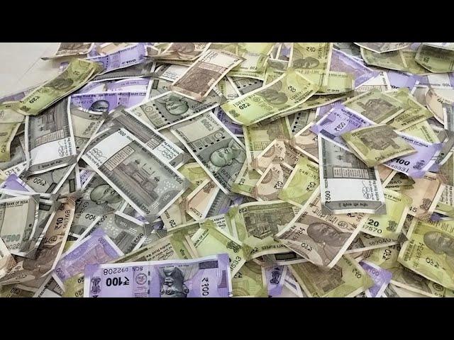 10's, 100's, 20's, 500's Rupees Notes | 12 March 2025 | Money counting ASMR Part - 121 | 65H 111293