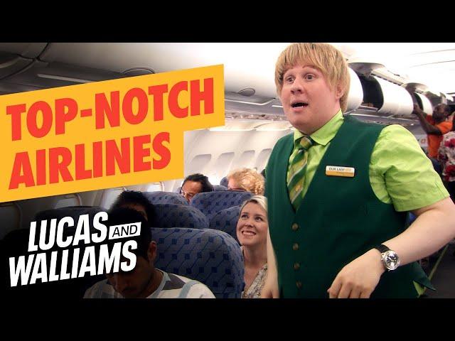 Top-Notch Airlines Of Britain? | Come Fly With Me | Lucas and Walliams