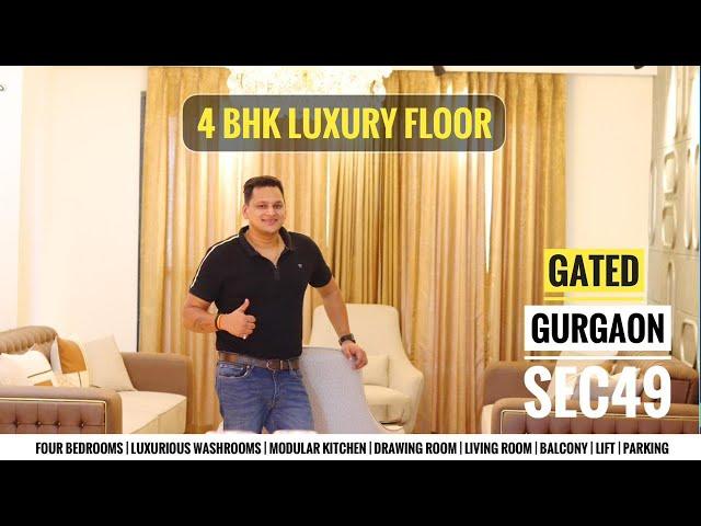 276 SqYds 4 bhk builder floor in south city 2 gurgaon