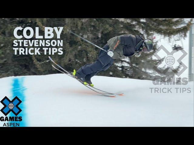 COLBY STEVENSON: Nose Butter Trick Tip | X Games Aspen 2021