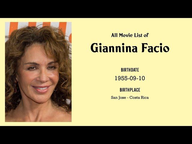 Giannina Facio Movies list Giannina Facio| Filmography of Giannina Facio