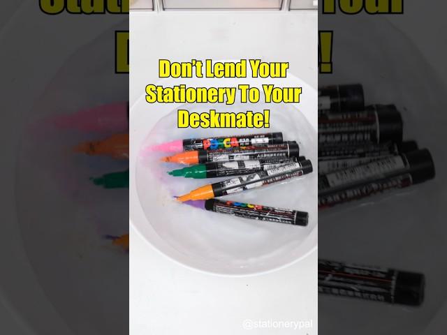 Don’t Lend Your Stationery To Your Deskmate!  #shorts