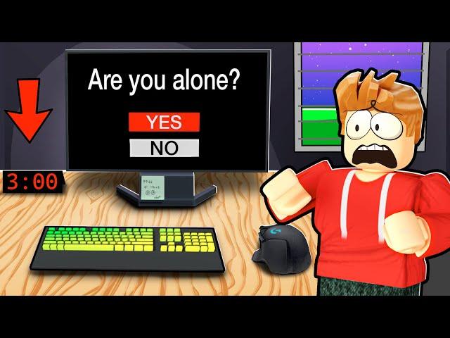 ROBLOX CHOP AND FROSTY PLAY DONT ANSWER THE SURVEY AT 3 AM