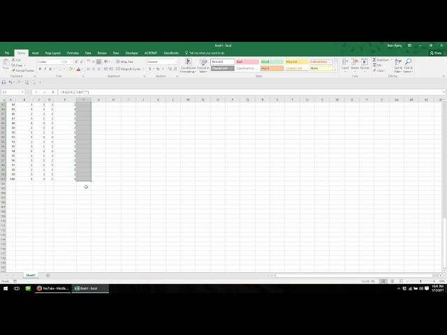 Monty Hall Problem in Excel - Proving you should switch doors