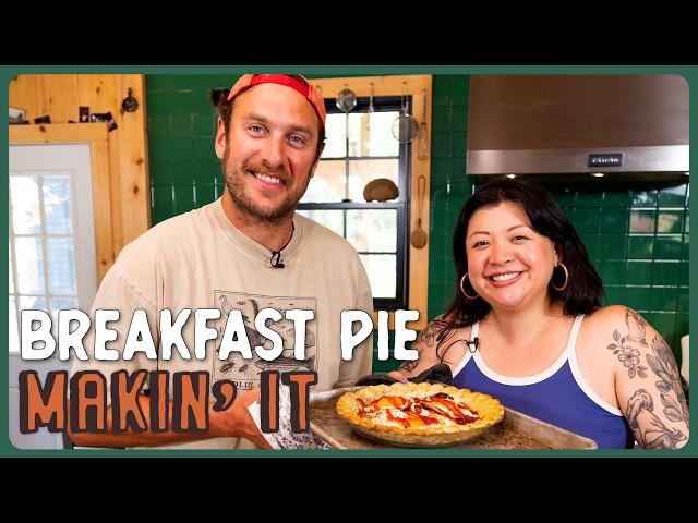 Egg 'n Cheese BREAKFAST PIE with Stacey Mei Yan Fong | Makin' It! | Brad Leone