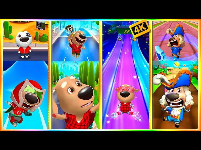 Character BEN in 3 Games – Talking Tom Gold Run, Time Rush, Hero Dash – Fantastic Action Games – 4K