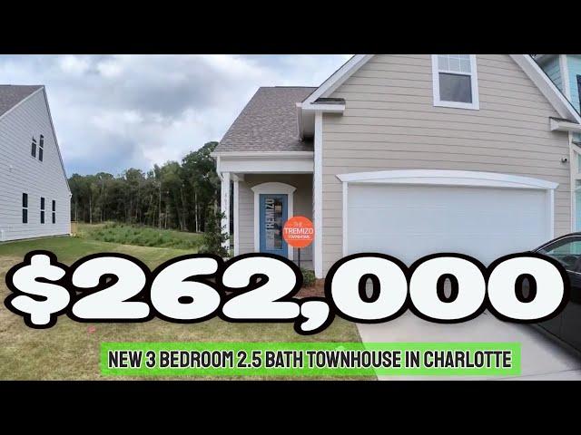 Tremizo Townhome | NEW CONSTRUCTION BY TRUE HOMES IN LONGFIELD TOWNHOMES, HARRISBURG NC