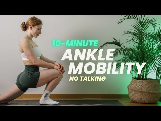 10 Min. Ankle Mobility Routine | Improve Your Squat | Follow Along | Sprunggelenke mobilisieren