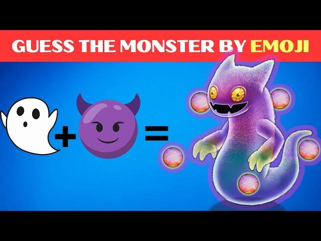 "Monster Emoji Challenge 2023: Can You Guess the MSM Creatures?"