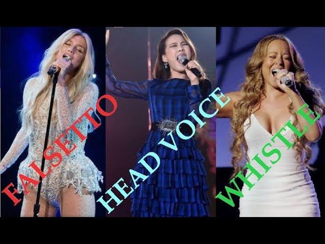 Female Singers - Falsetto, Head Voice & Whistle High notes