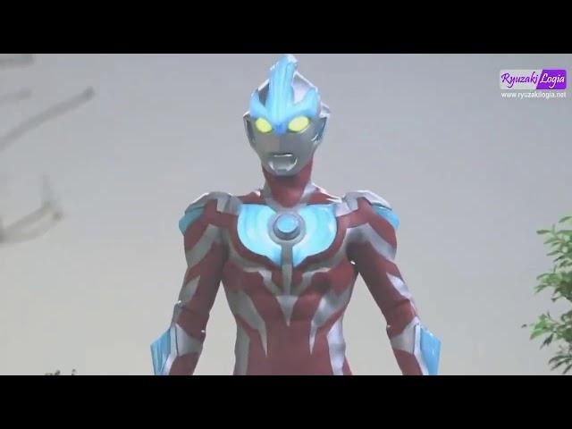 Ultraman ginga first transform + fight scene