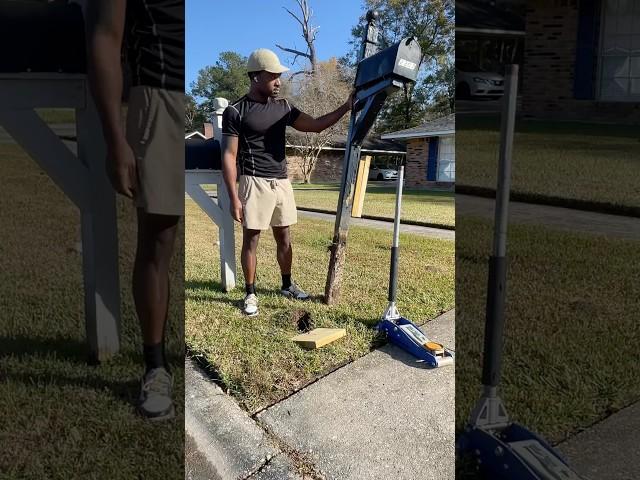 Let’s replace my neighbor mailbox…