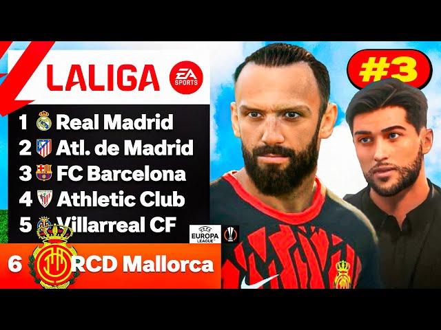 PRIMERA TEMPORADA HISTÓRICA con EL MALLORCA !! | Modo Carrera Manager #3