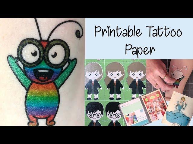 Printable Tattoo Paper