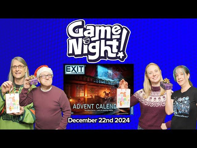 GameNight! 24 Days of Christmas Day 22 - Exit: The Game Advent Calendar The Silent Storm