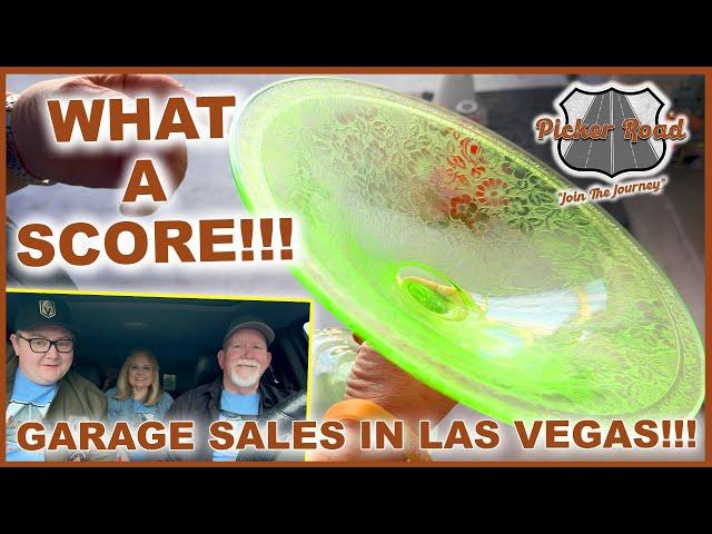 WHAT A SCORE!!! GARAGE SALES IN LAS VEGAS!!! Join the Journey on Picker Road!