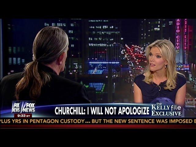 Interview With Ward Churchill [Part 2] with Megyn Kelly - Kelly File Exclusive