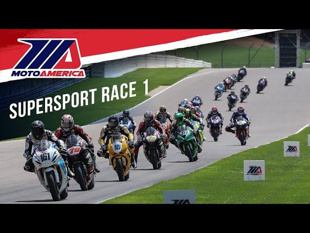 Supersport Race 1 at Alabama 2024 - FULL RACE | MotoAmerica