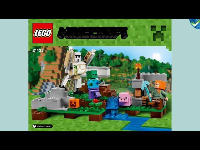 21123 The Iron Golem LEGO® Minecraft Manual at the Brickmanuals Instruction Archive