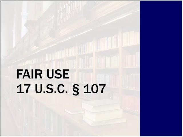 ACRL Presents: "Can't you just say Yes? Answering Copyright Questions About Fair Use for Patrons"