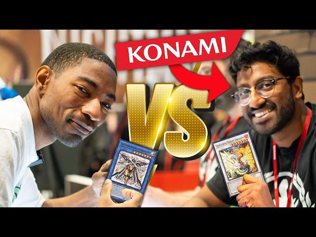 I Played Yu-Gi-Oh Against Konami's Best Player!