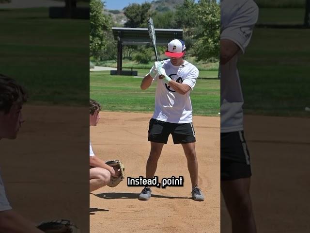 Dropping Your Hands Weaken Your Baseball Swing