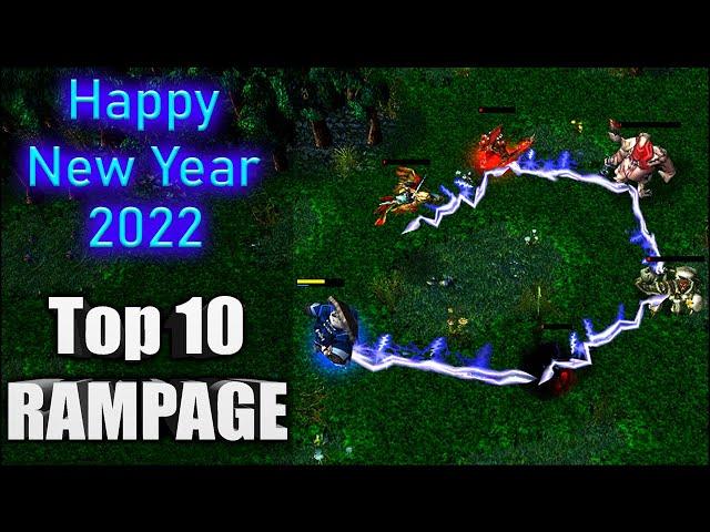 Top 10 Rampage Happy New Year! DotA - WoDotA Top 10 by Dragonic