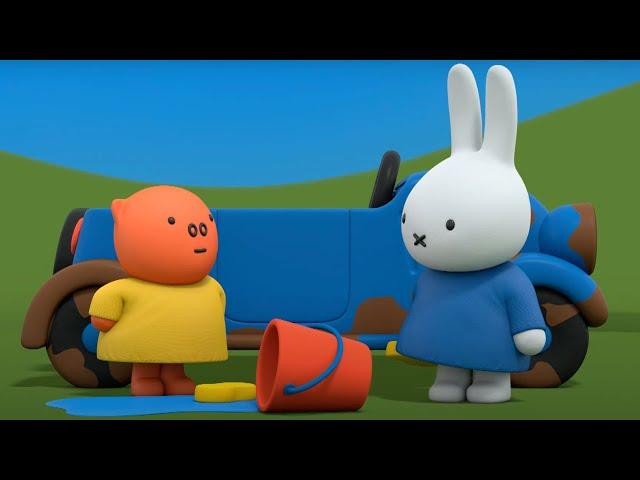 Miffy Car Wash | Miffy | Cartoons for kids