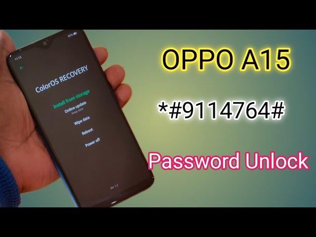 Oppo A15 Hard Reset Forgot Password | Oppo Cph2185 Password Unlock Without Pc | 100% Ok