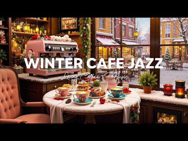 Living November Coffee Jazz Playlist & Morning Bossa Nova ~ Winter Jazz Music for Relaxing and Calm