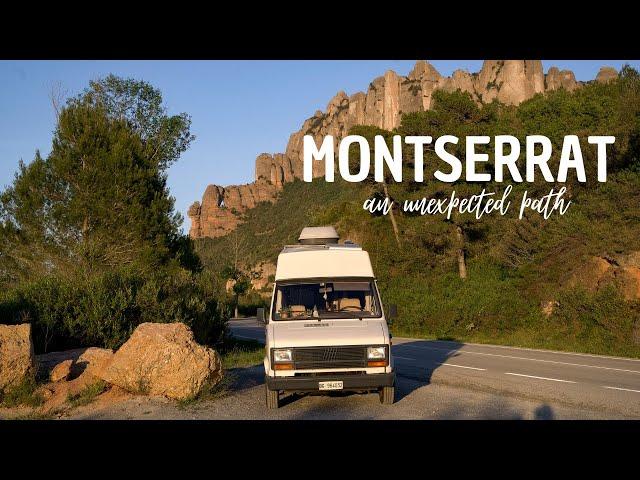 We randomly found an amazing place: Montserrat Spain - Van life