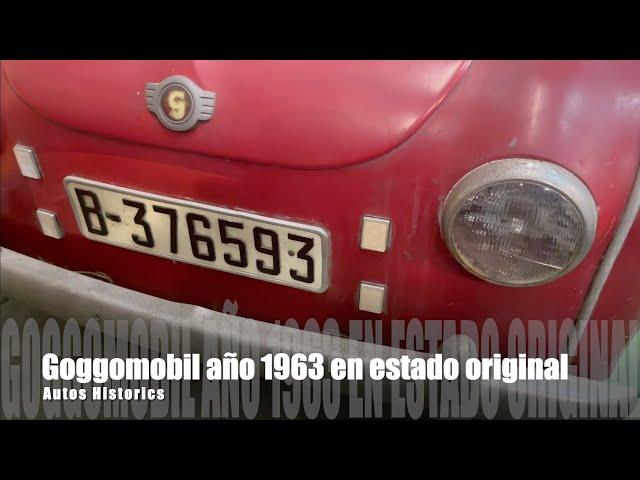 Goggomobil año 1963 en estado original | microcoche