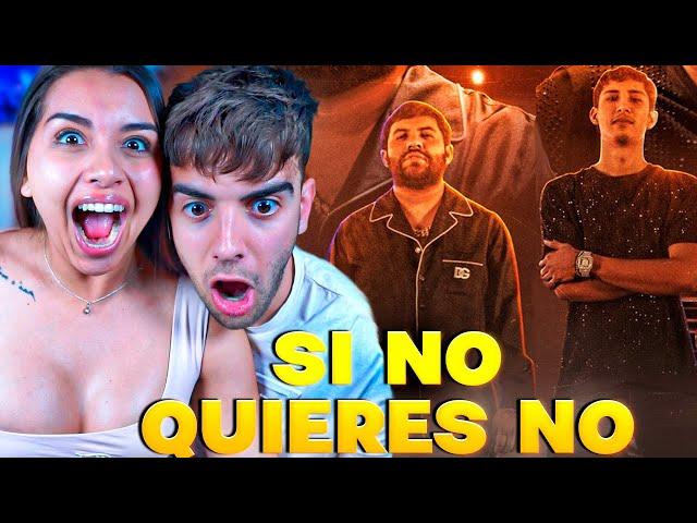 REACCION a LUIS R CONRIQUEZ y NETON VEGA - SI NO QUIERES NO