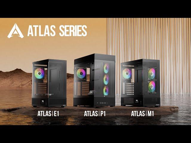 GAMDIAS ATLAS P1 Mid-Tower Case | Exquisite Design, Extreme Functionality