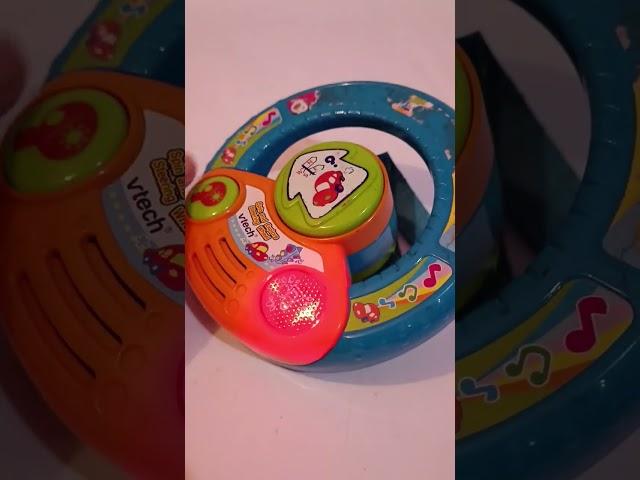 rekomendasi mainan bayi - balita VTech spin and explore steering wheel - Uwais Channel