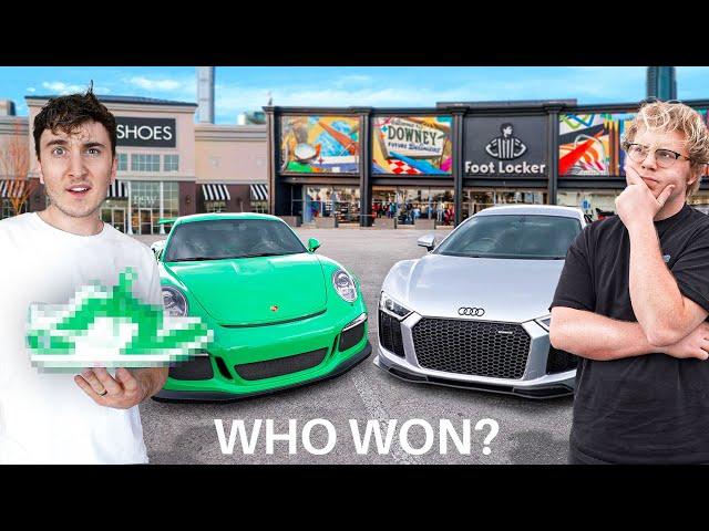 Matching SNEAKERS To Our SUPERCARS Challenge