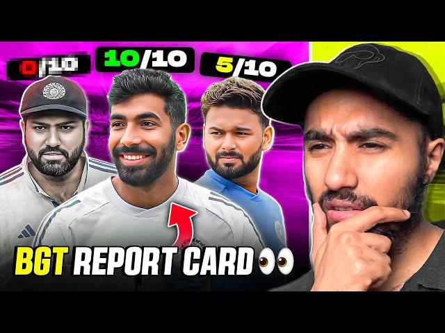 SHOCKING RATINGS! Bumrah SHINES - ROHIT FLOPS | IND vs AUS BGT Tests