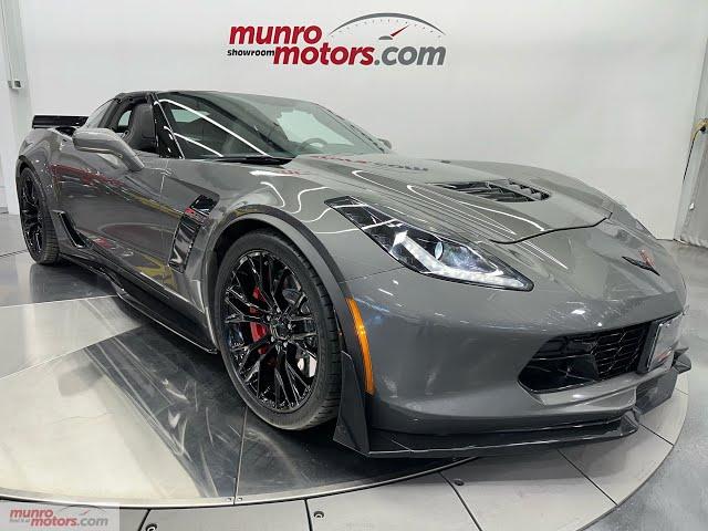 2016 SOLDSOLDSOLD Corvette Z06 2LZ Auto Coupe Brand New Michelin Shark Grey /JetBlack 21,750kms!