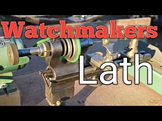 Rare Watchmakers Lathe. Will it work???