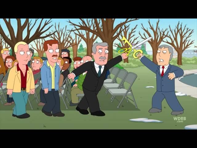 Family Guy - Mayor West Fights For His Wife's Fidelity