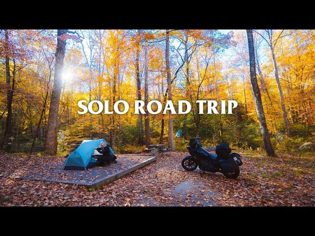 The Smoky Mountains on a Harley-Davidson | Solo Motorcycle Camping Trip